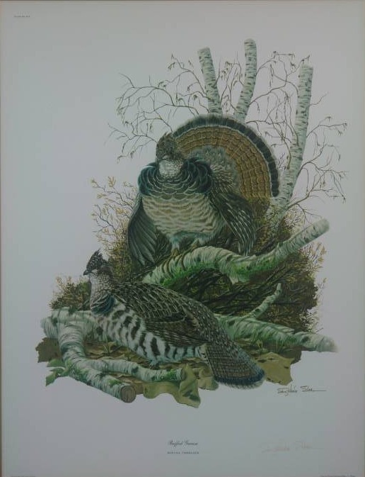 lot 13 image: Richard Sloan FramedMatted Print