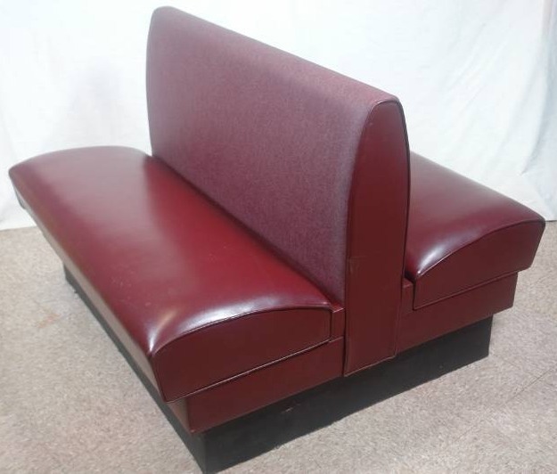 lot 6 image: Double sided Diner Bench