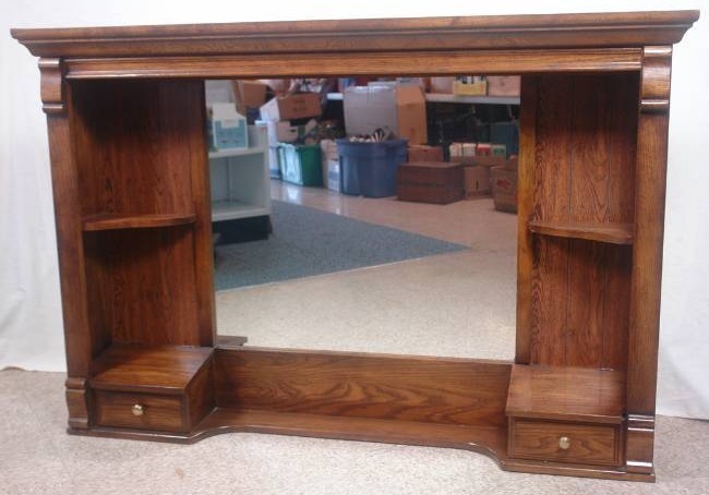 lot 73 image: Mirrored Dresser Top