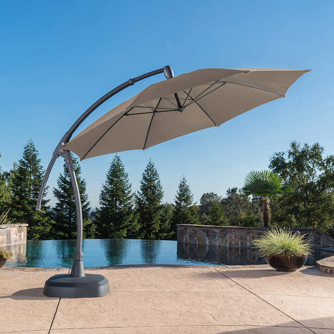 lot 5 image: Activa 11 Cantilver Umbrella, Retail $499.99