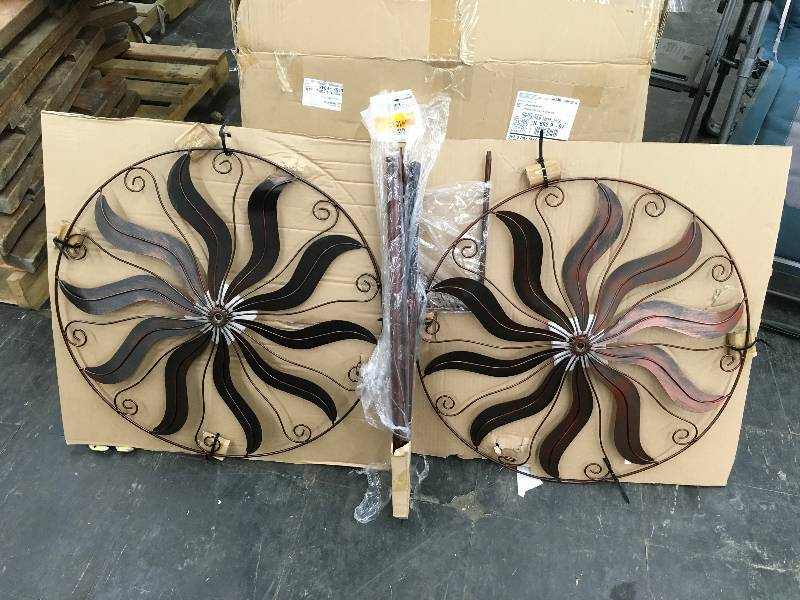 lot 16 image: Bronze Sun Wind Catcher, Retail $49.99