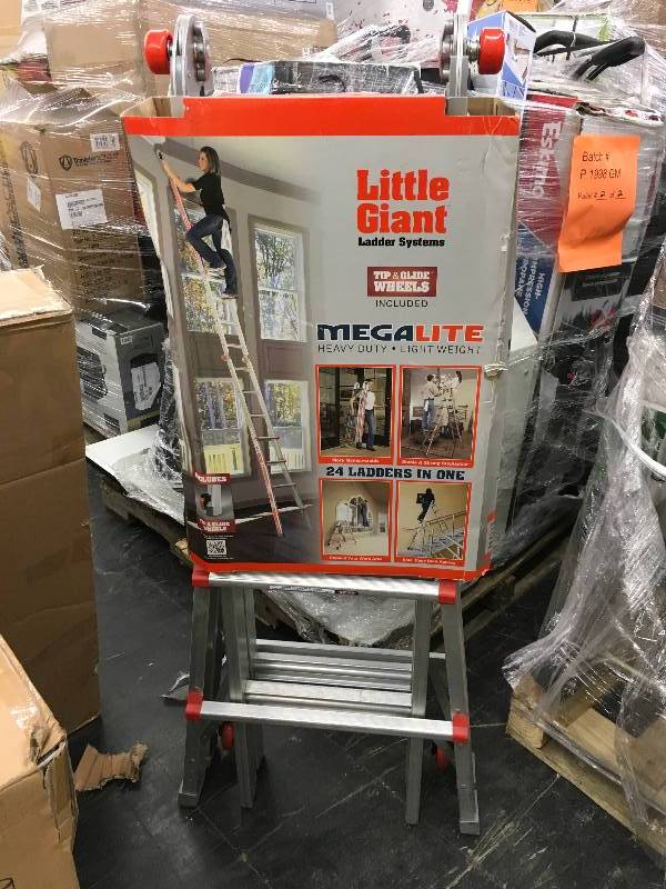 lot 19 image: Little Giant Megalite Ladder, Retail $199.99