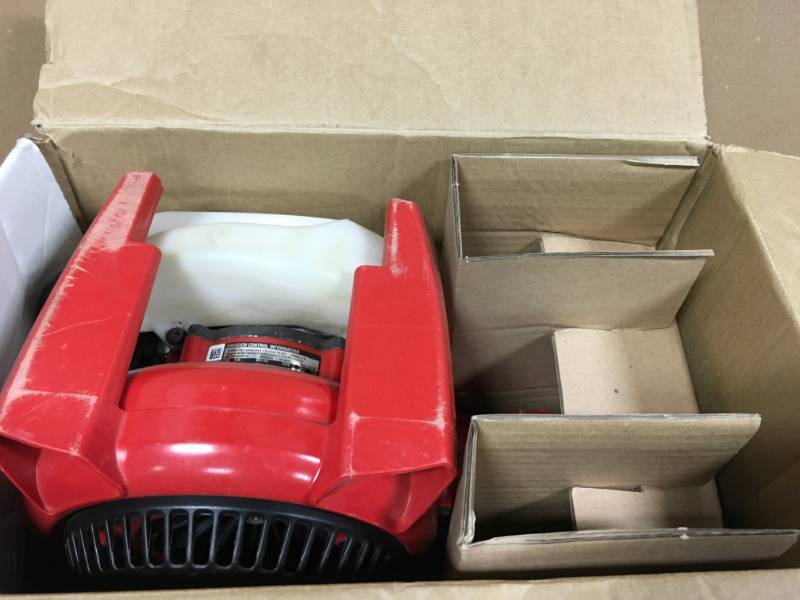 lot 53 image: HOMELITE 150 MPH 400 CFM 2-Cycle Handheld Gas Leaf Blower in working conditions