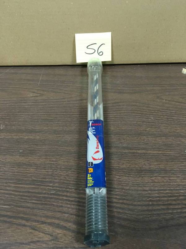 lot 56 image: Bosch Tools 34 X 17-12 Daredevil Auger Bit - NKLT12 not used