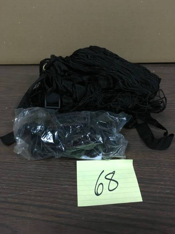 lot 68 image: Reese Adjustable Truck Net Fits All Size Truck Beds 55 x 78 Model #94242