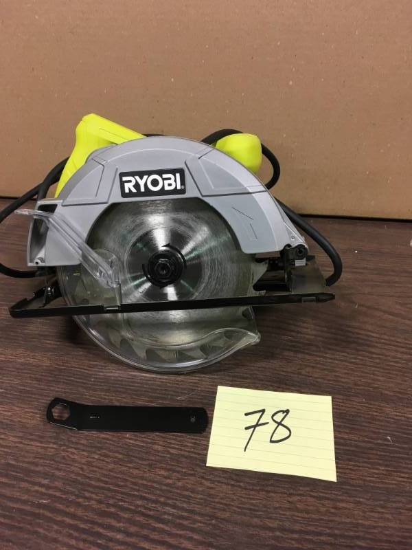 lot 78 image: Ryobi CSB125 Model CSB125 7-14 Circular Saw in working conditions
