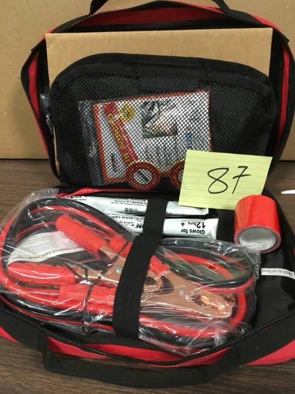 lot 87 image: ORION SAFETY PRODUCTS Premium Flare Emergency Kit (60-Piece) not used