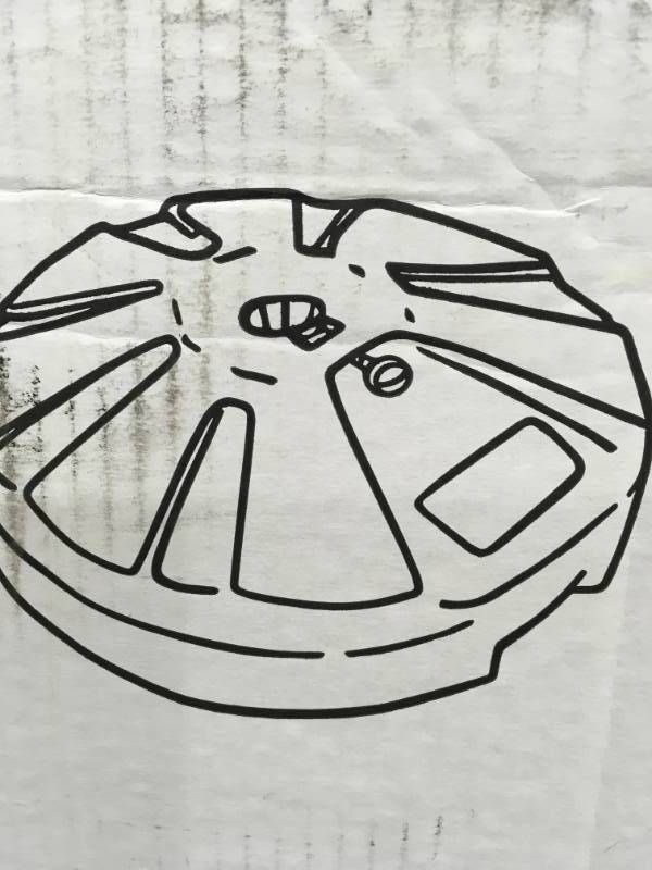 50-lb. Patio Umbrella Base Unfilled