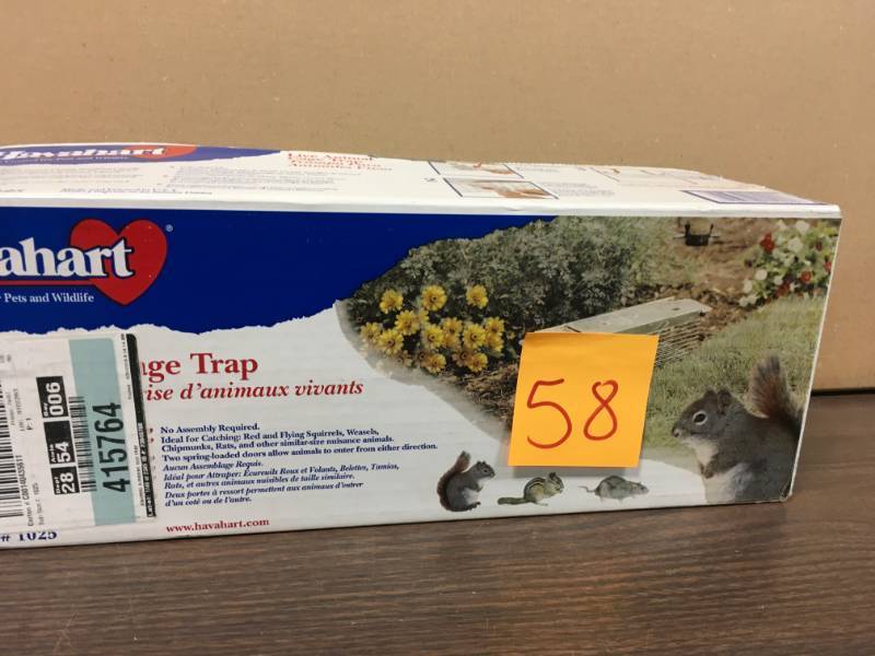 HAVAHART  Small 2-Door Animal Trap open box not used