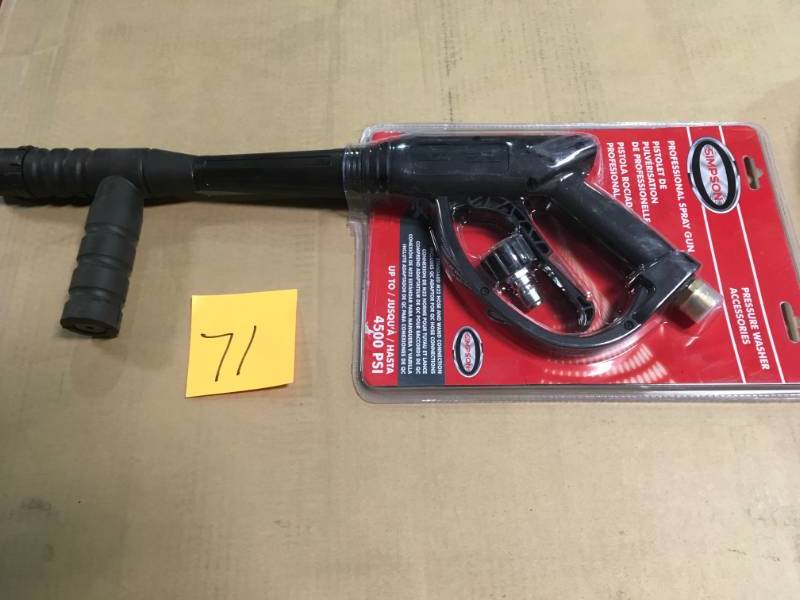 SIMPSON 80148 Universal Pressure Washer Spray Gun with Side Assist Handle 4500