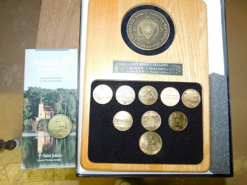 lot 74 image: Saint  Johns  Bronze Coins