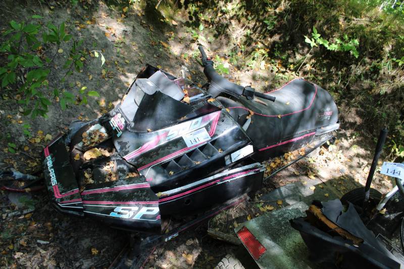 lot 141 image: Snowmobile Parts