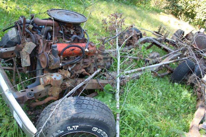 lot 135 image: Frame, Engine, Transmission