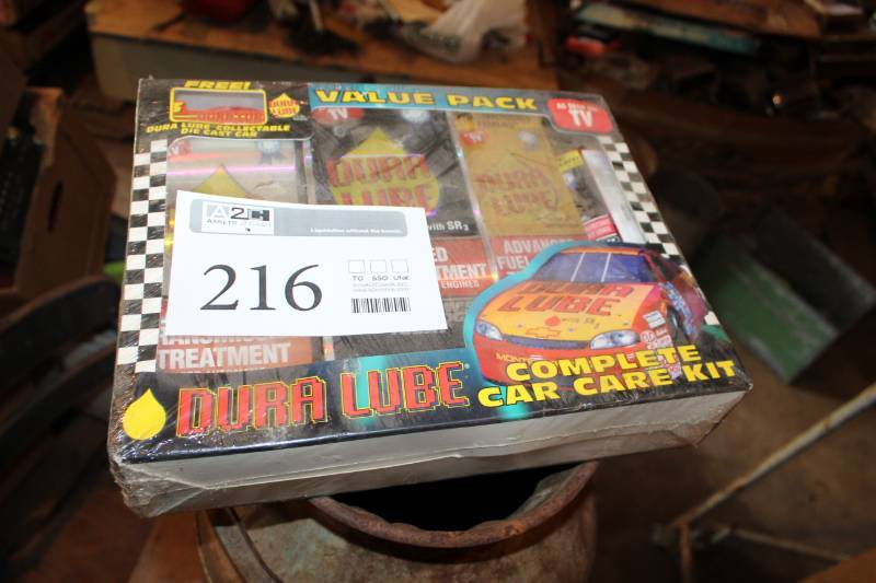 lot 216 image: Duralube Complete Car Care Kit
