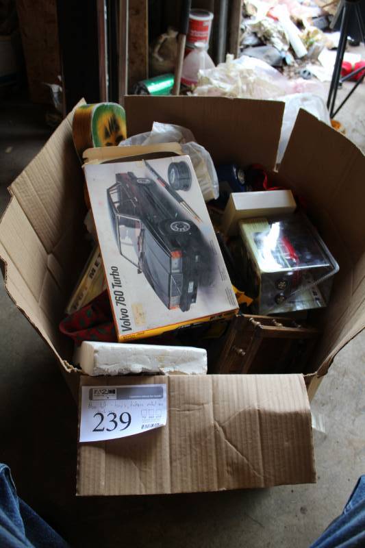 lot 239 image: Wood Cars, Testors Model Cars, Toys