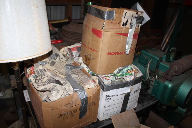 lot 228 image: Lot of (3) Boxes of Kerosene Lamp Bases