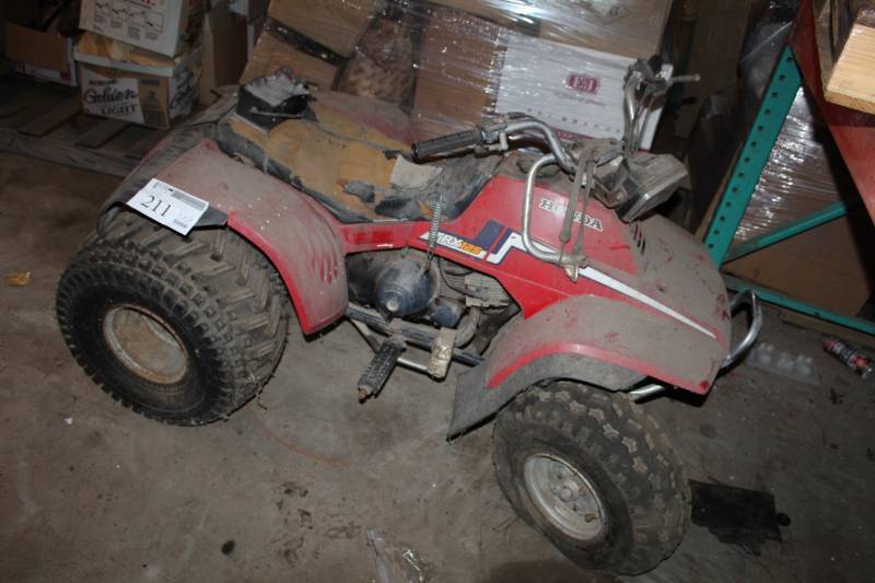 lot 211 image: Honda TRX125  4-Wheeler ATV