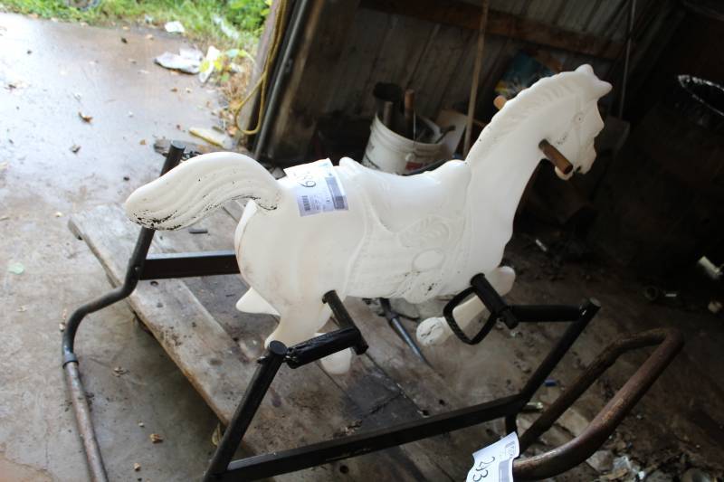 lot 289 image: Rocking Horse