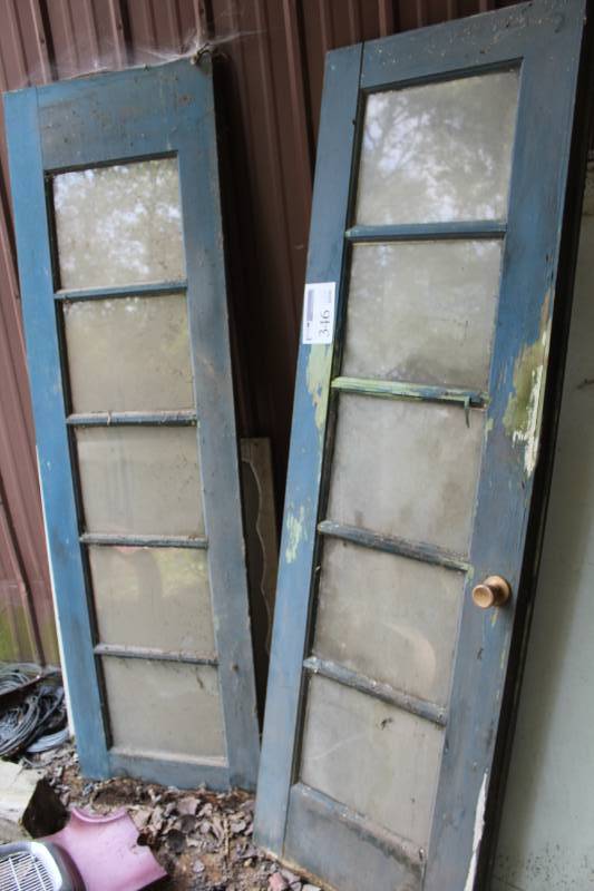 lot 346 image: House Front Door Set