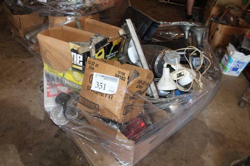 lot 351 image: Car Parts, Molding, Lights, Electrical, Cables, Harnesses, And More