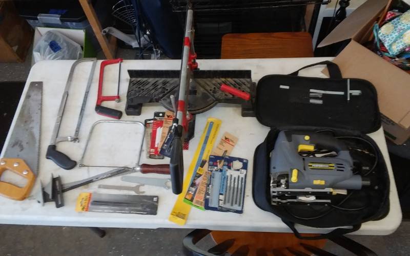 lot 7 image: Performax Jig Saw, Other Hand Saws & Blades