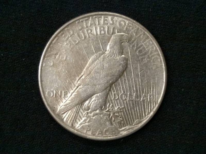 1923 D Peace Silver Dollar...