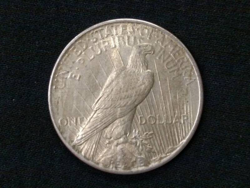 1925 Peace Silver Dollar...