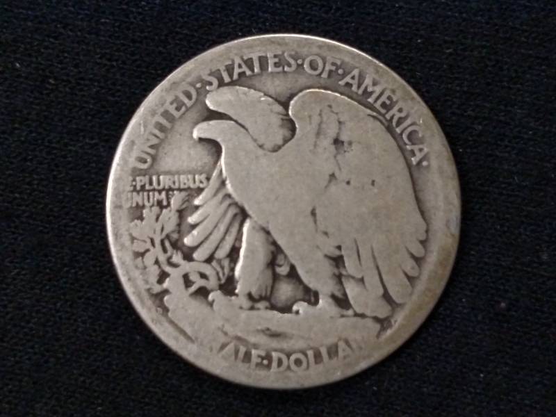 1917 D Walking Liberty Silver Half ...