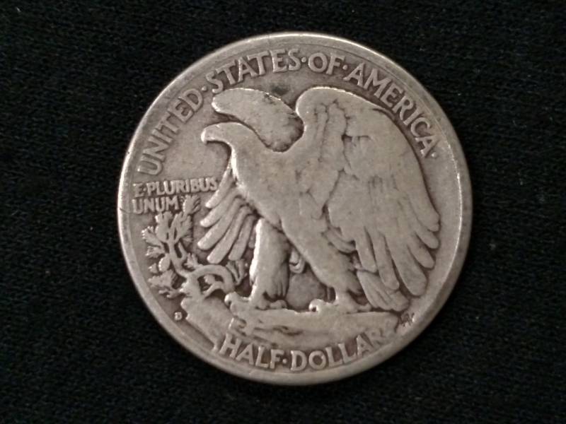 1943 D Walking Liberty Silver Half ...