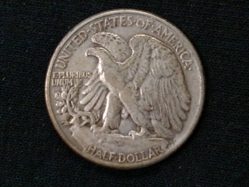 1944 Walking Liberty Silver Half Do...