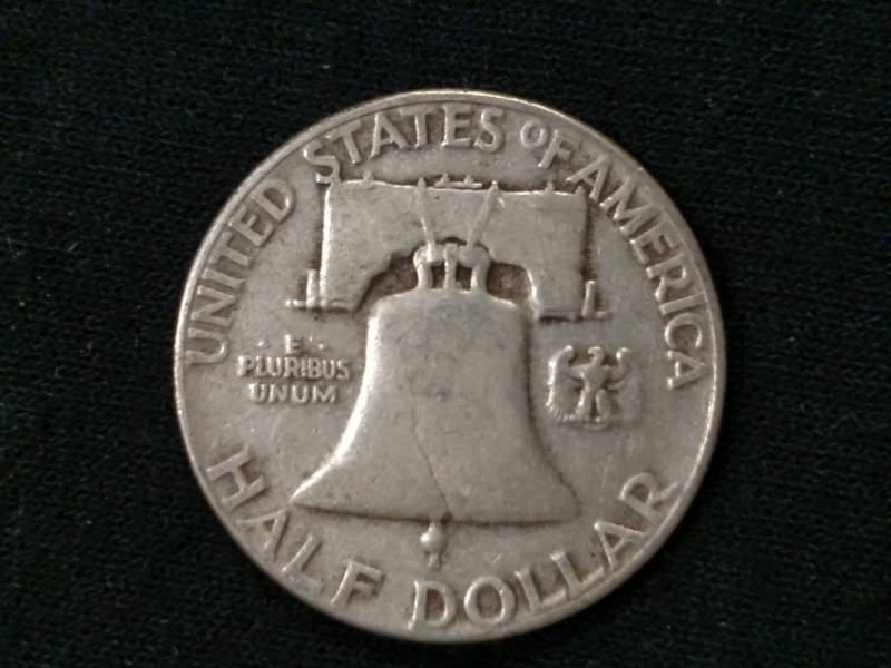 1952 Franklin Silver Half Dollar...