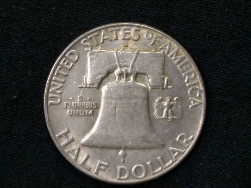 1963 D Franklin Silver Half Dollar...