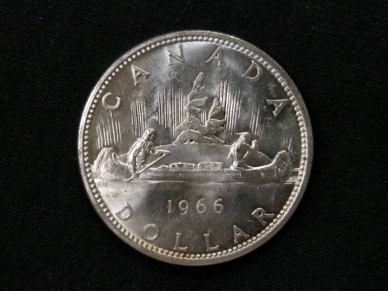 1966 Canada Silver Dollar .80...