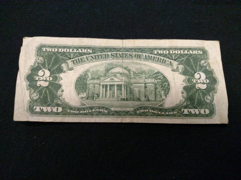 1953 Two Dollars Red Seal Note...