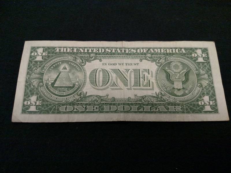 1957 A One Dollar Silver Certificat...