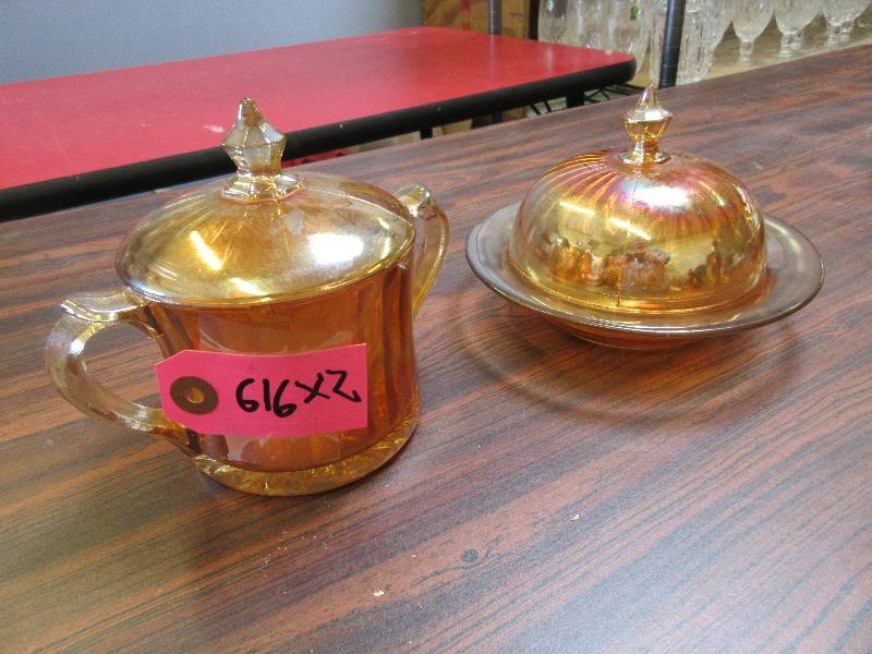 IRREDESENT GLASS 2-PIECE