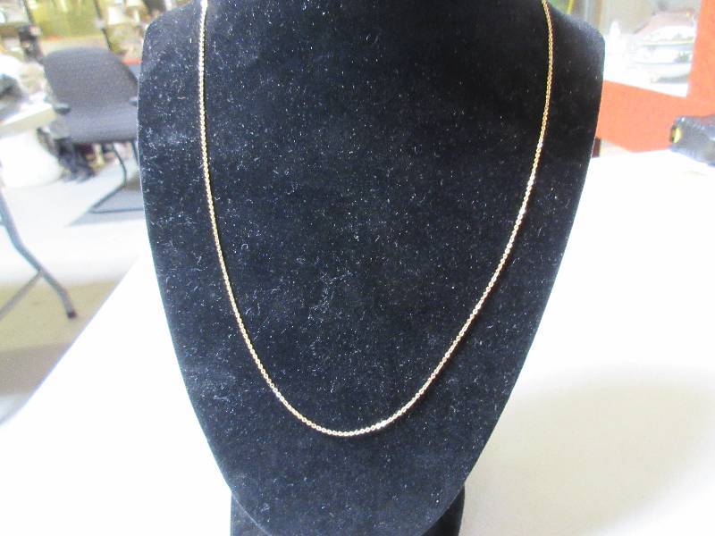 18K UNO-A-ERRE 20 2.3 GRAM CHAIN NECKLACE