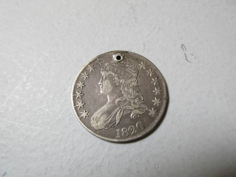 1826 CAPPED BUST HALF DOLLAR