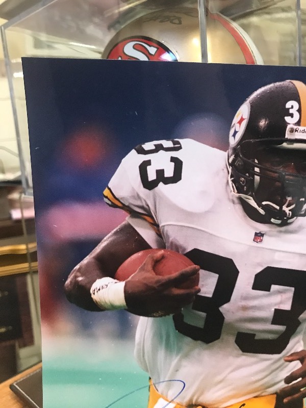 BAM MORRIS AUTOGRAPHED PHOTO W COA
