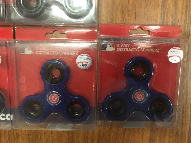 7 MLB FIDGET SPINNERS - CUBS & YANKEES