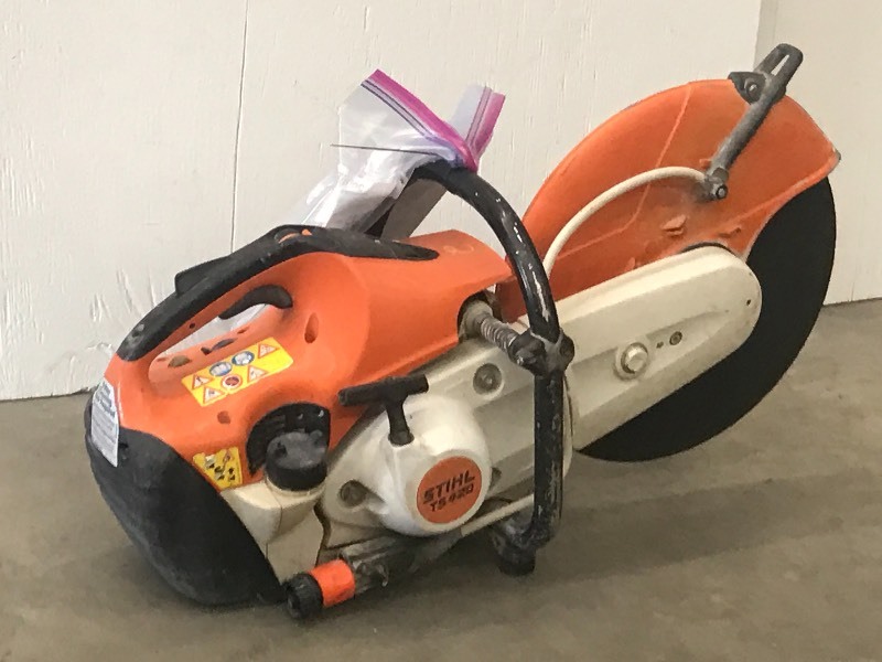 lot 1A image: Stihl TS420 Commercial Gas-Powered ...