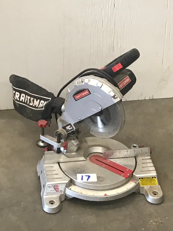 lot 17 image: Craftsman Laser-Trac 7.25 Dual-Bev...