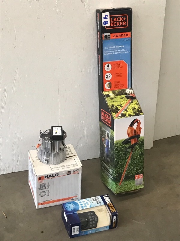 lot 48 image: Lot Of Electronic Dead Bolt Set, 6...