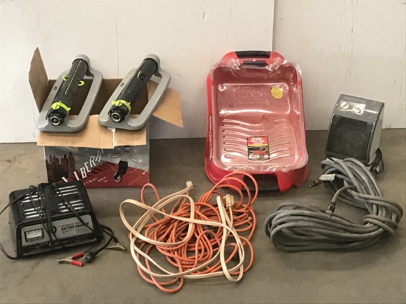 lot 72 image: (2) Boxes Of Assorted Lawn Sprinkl...