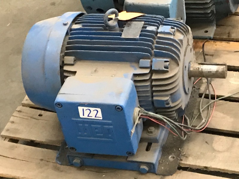 lot 122 image: Marathon Electric Motor, 30HP, 230...