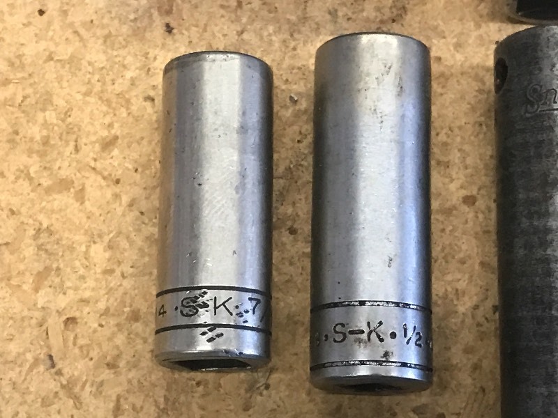 lot 111A image: Socket Lot Snap-On, S-K, Craftsman