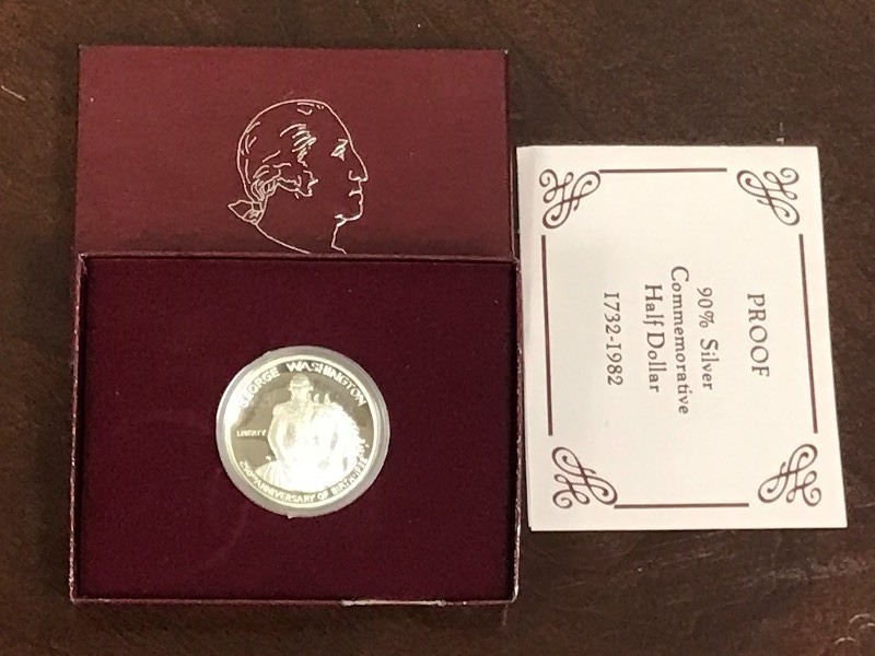 1982 George Washington Half Dollar