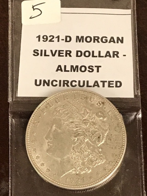 1921-D Morgan Dollar