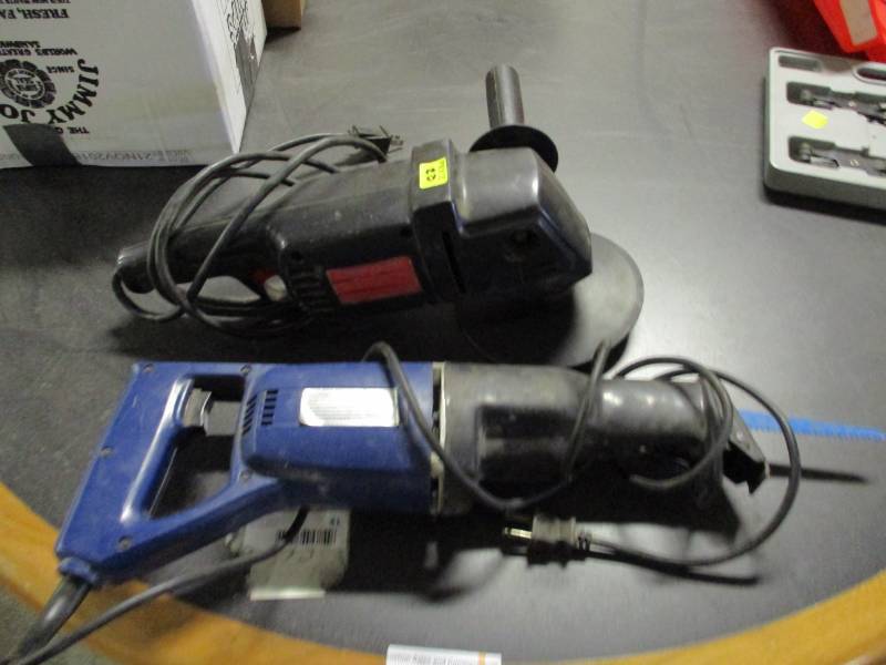 Sawzall and polisher