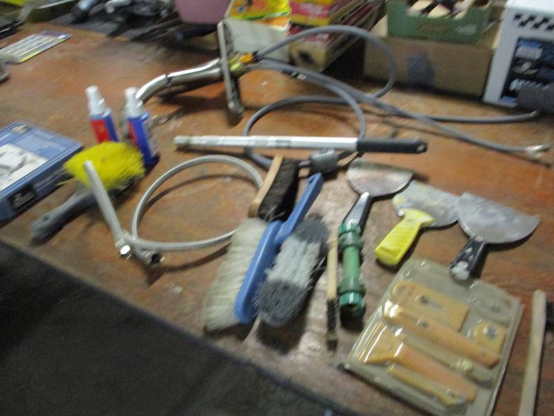 Carpenter tools and supplies